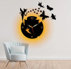 Islamic Analogue Wall Clock With Light