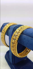 2 Pcs Gold Plated Bangles