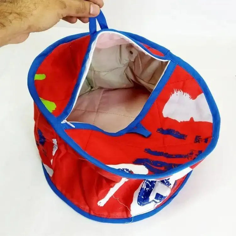 Zipper Hot Pot For Roti Warm Up, Durable Fabric