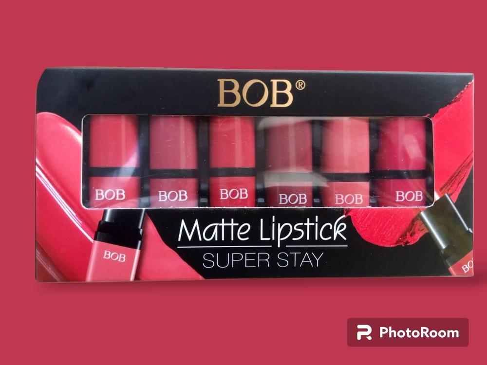 6 In 1 Matte Lipstick Set