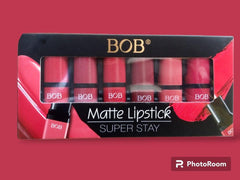 6 In 1 Matte Lipstick Set