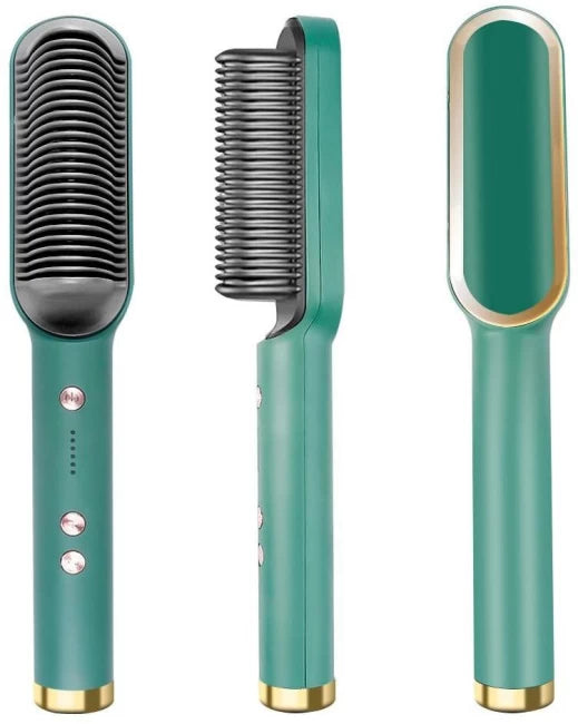 909 Hair Straightener Brush | 6 Heat Modes Electric Hair Straightening Comb
