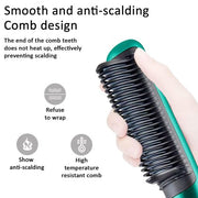 909 Hair Straightener Brush | 6 Heat Modes Electric Hair Straightening Comb