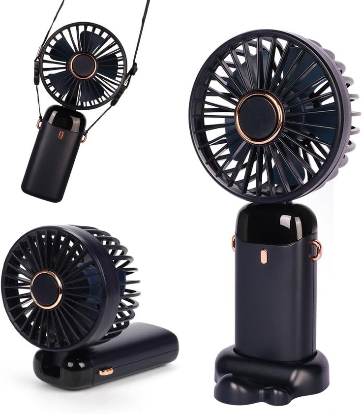 Rechargeable Hand Fan with 5 Speed