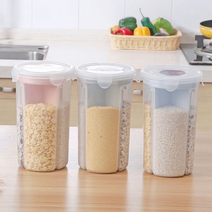 3 Portions Airtight Storage Container