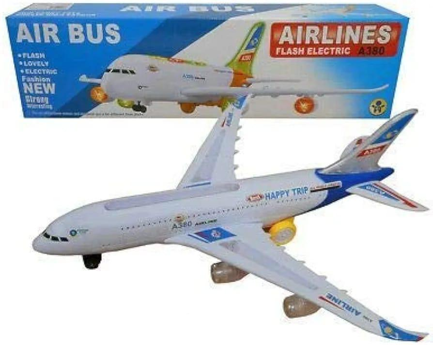 Airplane Toy With Lights And Music