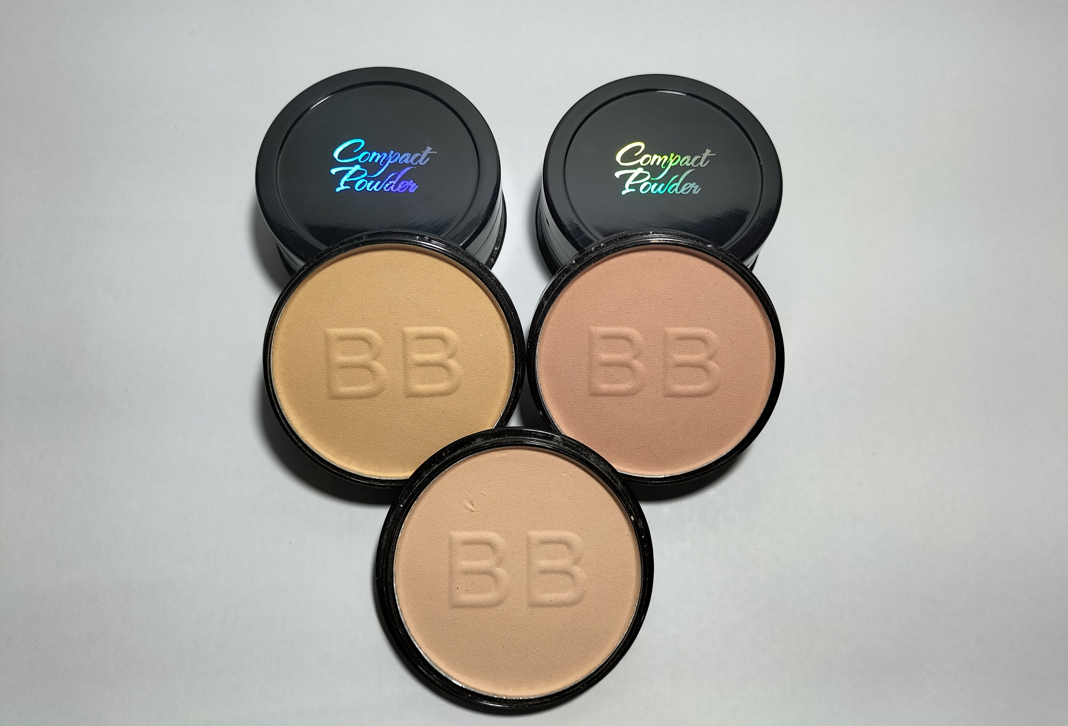 3 In 1 Face Compact Powder