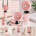 Rechargeable Hand Fan with 5 Speed