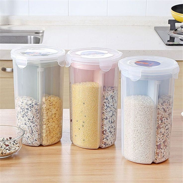 3 Portions Airtight Storage Container