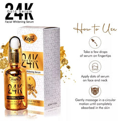 100% Original Kojic 24K Whitening Serum