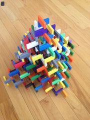 Wooden Dominoes for Kids – Fun, Learning & Family Entertainment (100 Pic Set)