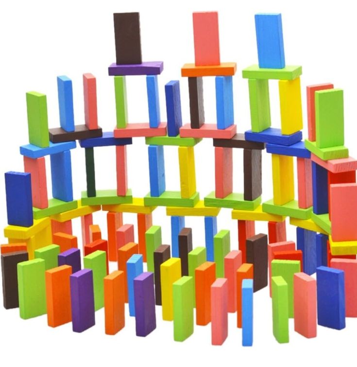 Wooden Dominoes for Kids – Fun, Learning & Family Entertainment (100 Pic Set)