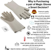 Silicone Dishwashing Gloves – Reusable
