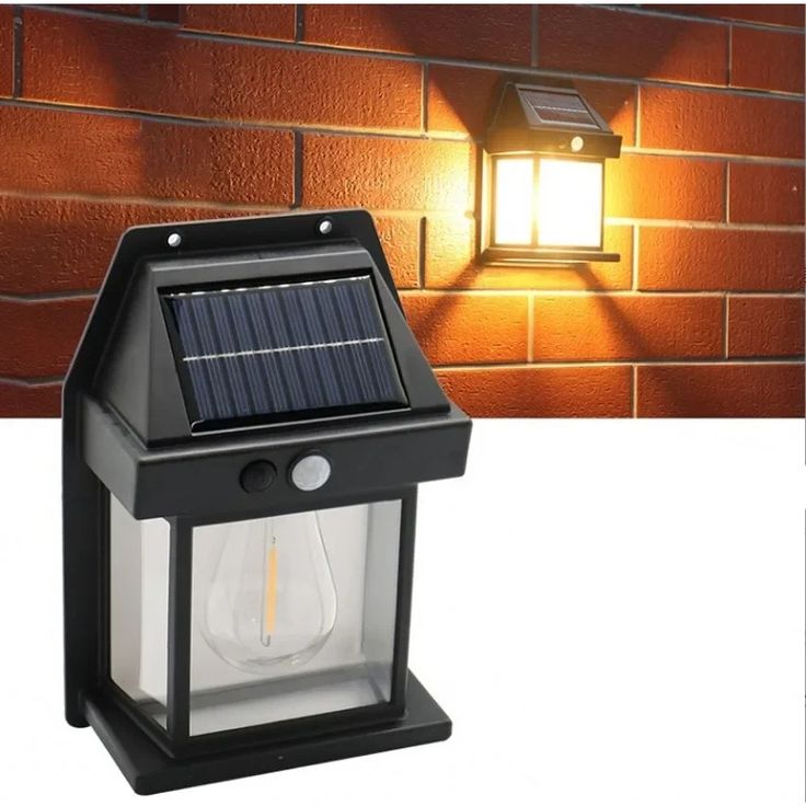 Solar Induction Wall Lamp – Waterproof Outdoor LED Light with Motion Sensor