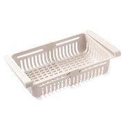 Adjustable Plastic Fridge Storage Basket