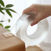 Double Side Transparent Tape – Strong Adhesive, Clear & Multi-Purpose (5Meter)