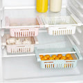 Adjustable Plastic Fridge Storage Basket