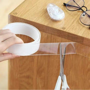Double Side Transparent Tape – Strong Adhesive, Clear & Multi-Purpose (5Meter)