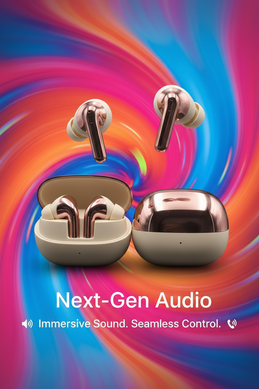 TWS Earbuds Clean Ad